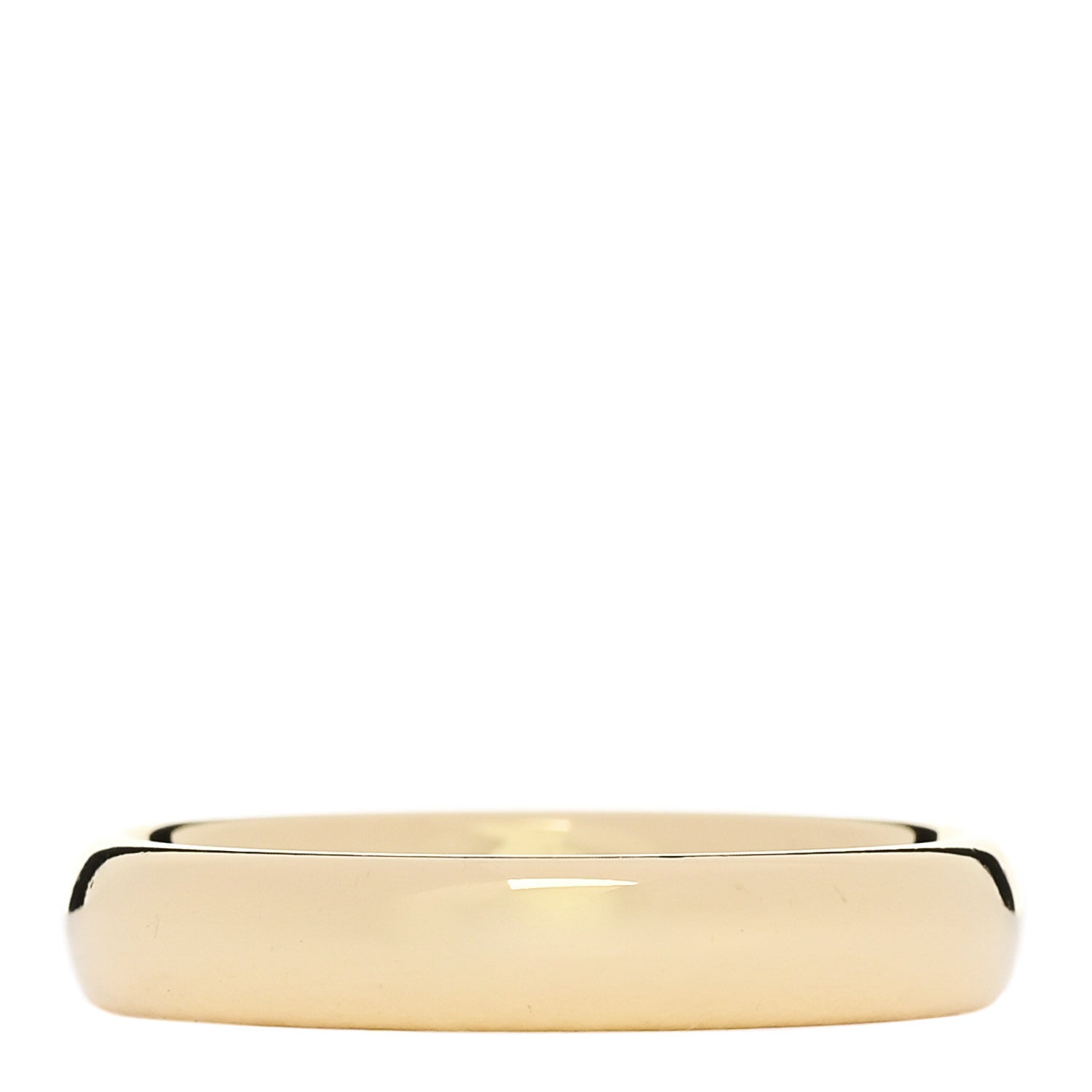 Tiffany 18K Yellow Gold 4mm Forever Wedding Band Ring 58 8.5 1 of 4