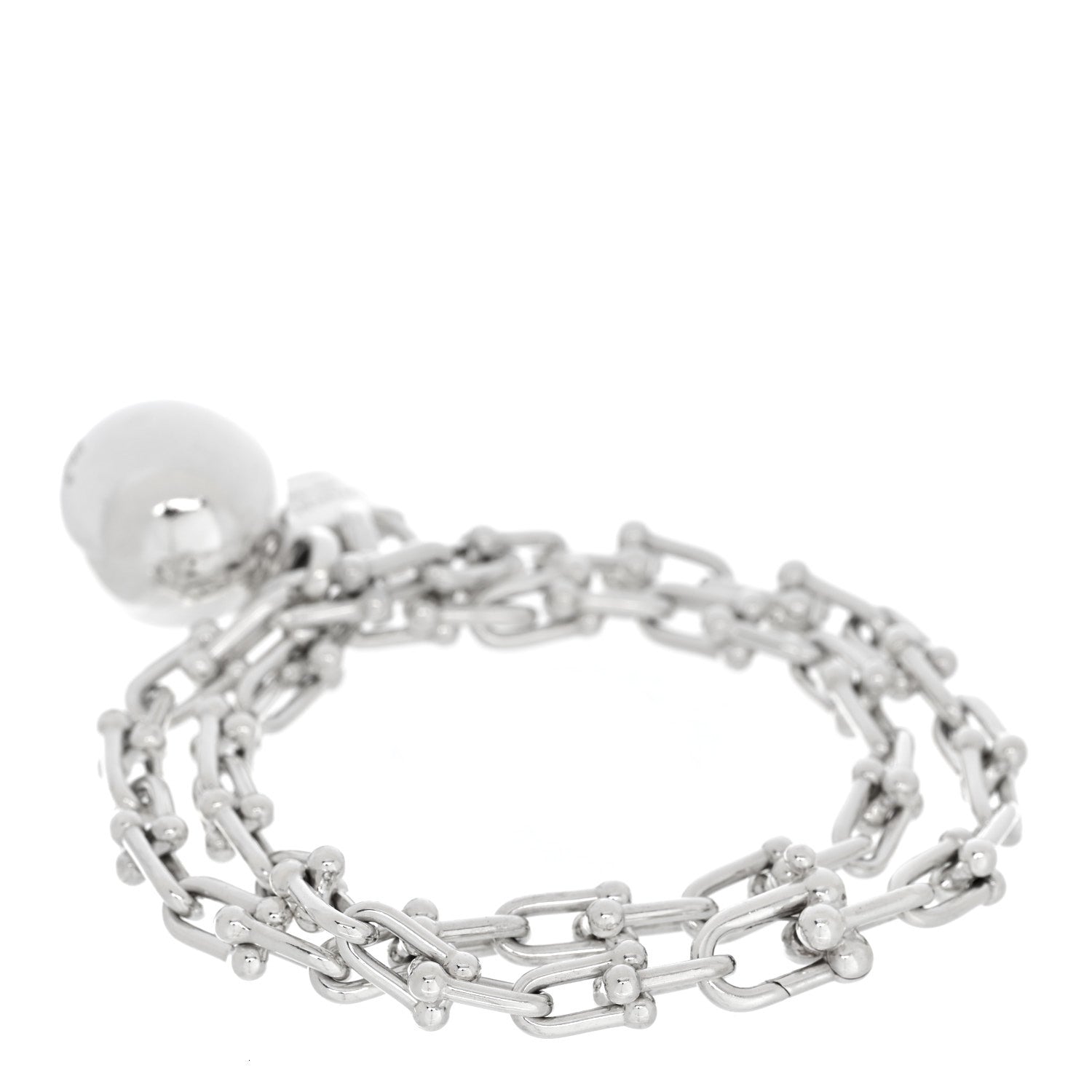 Tiffany Sterling Silver HardWear Wrap Bracelet 2 of 3