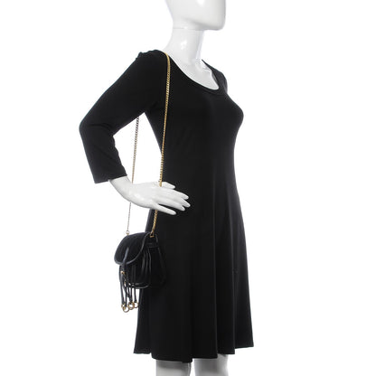 Prada Velluto Impuntu Corsaire Belt Bag Black 3 of 8