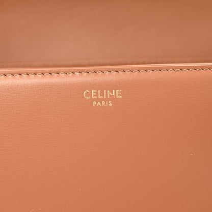 Celine Shiny Calfskin Medium Triomphe Bronze 6 of 10