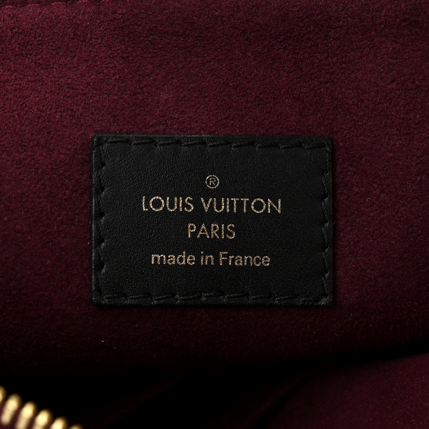 Monogram V Tote MM Bordeaux
