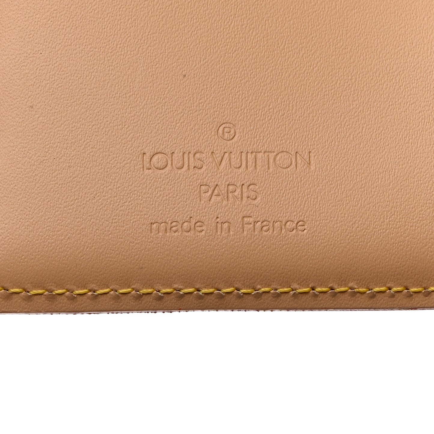LOUIS VUITTON Monogram Multicolor French Purse Wallet White