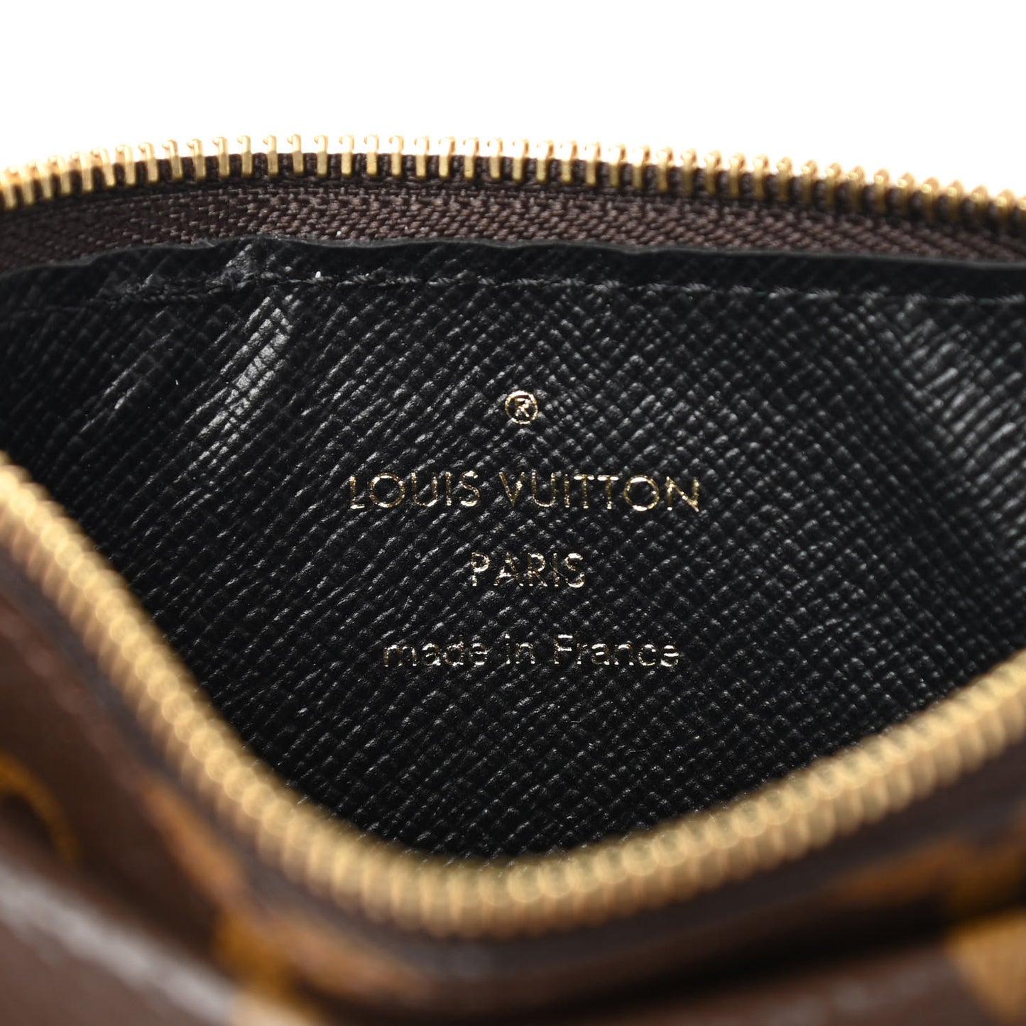 Monogram Recto Verso Card Holder Black
