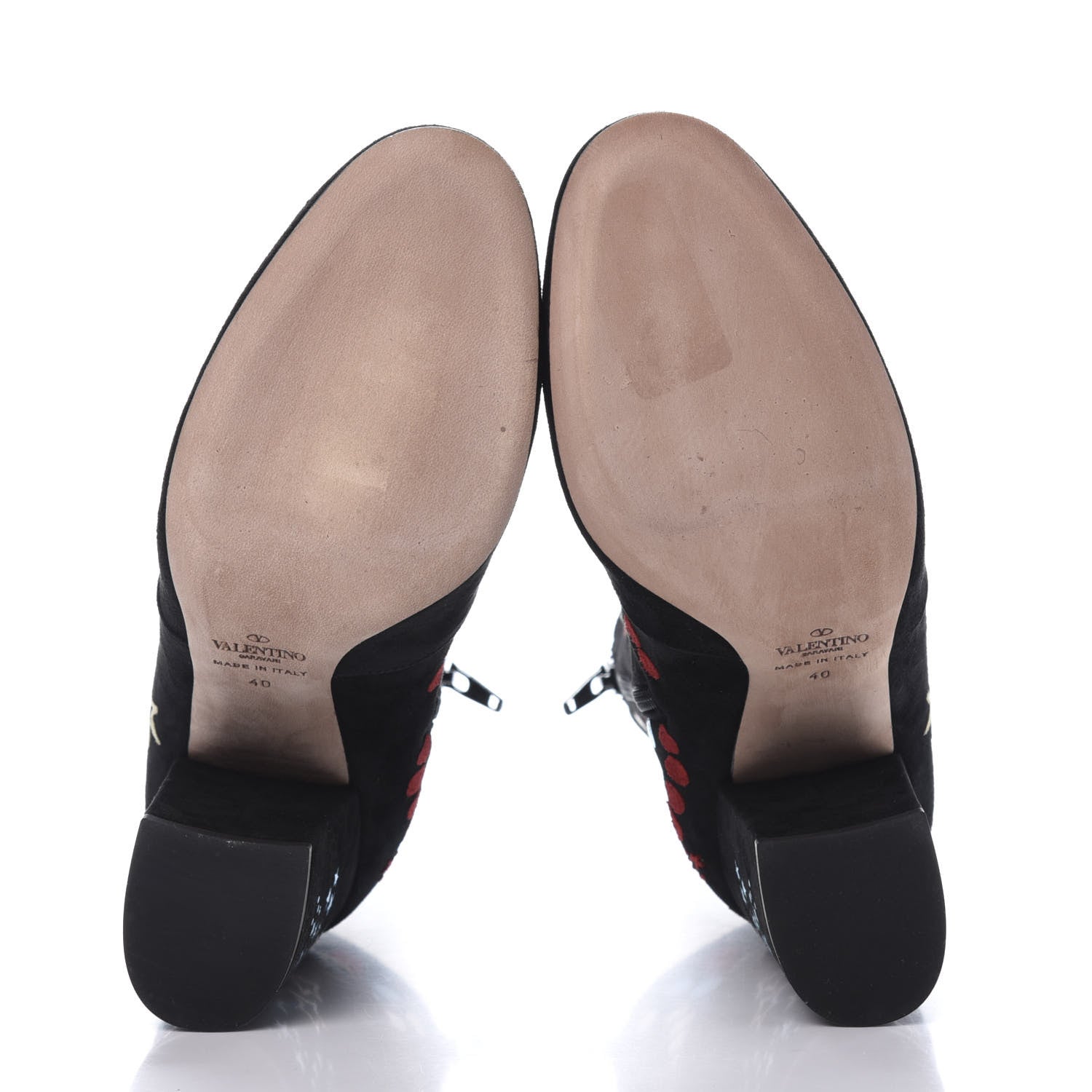 Valentino Garavani Suede Stretch Astro Couture 100mm Ankle Boots 40 Black 6 of 9