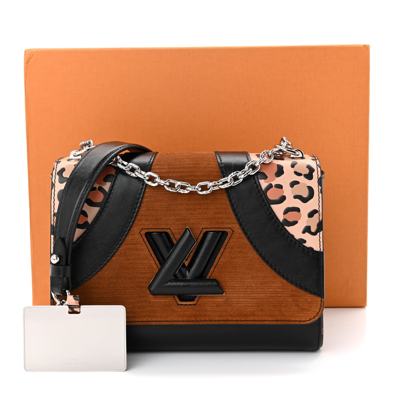 Louis Vuitton Calfskin Monogram Wild at Heart Twist Shoulder Bag MM 12 of 12