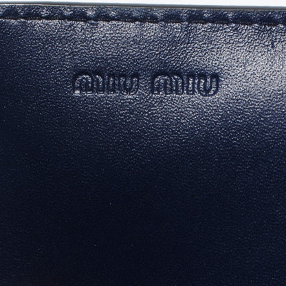 Miu Miu Saint Cocco Lux Card Case Bleuette 5 of 8