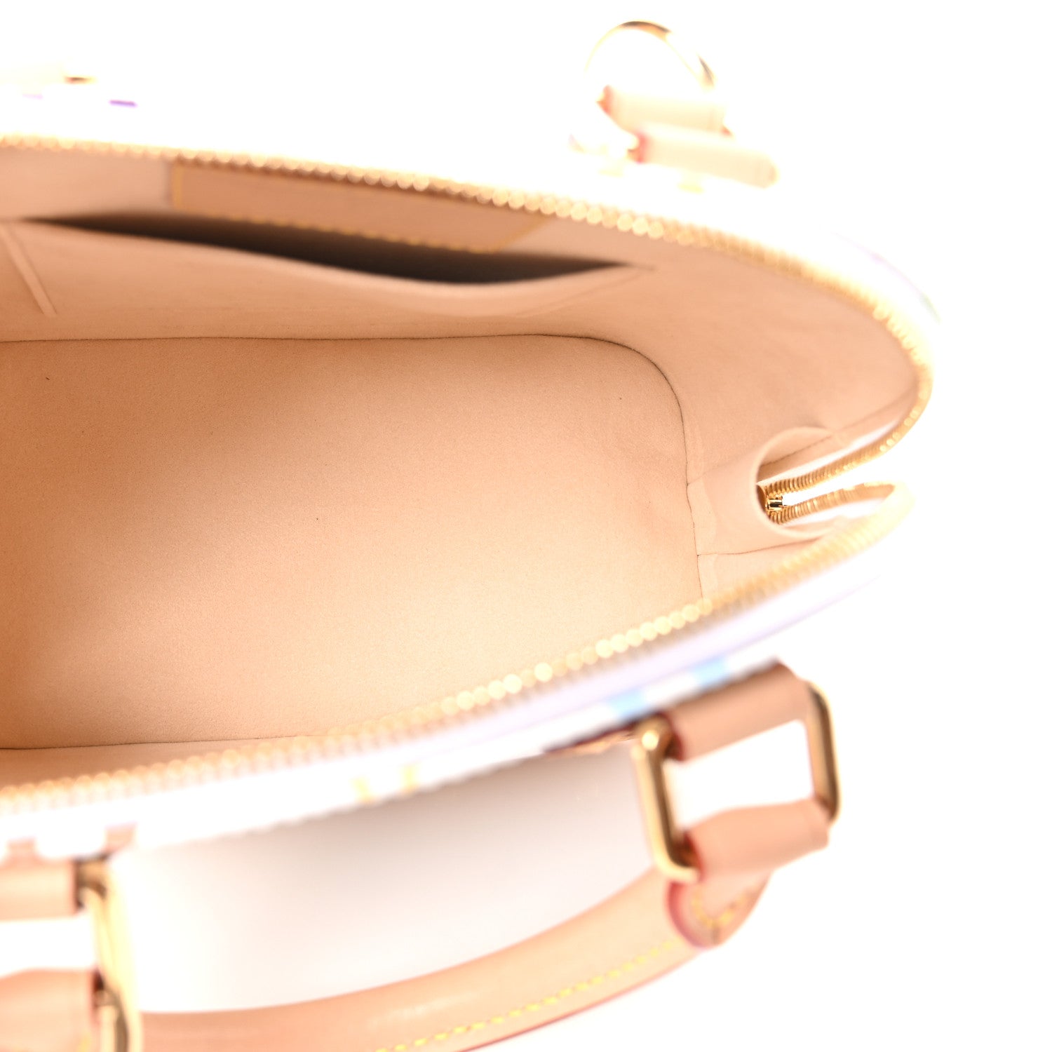 Louis Vuitton LV x TM Monogram Multicolor Alma BB White 5 of 9