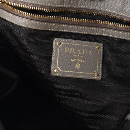 Prada Vitello Daino Tote Argilla 9 of 18