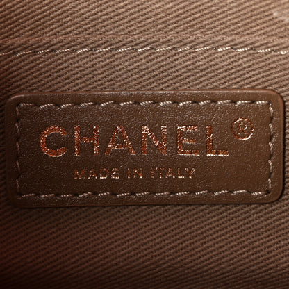Chanel Goatskin Stitched Casual Trip Single Flap Pink 6 of 11
