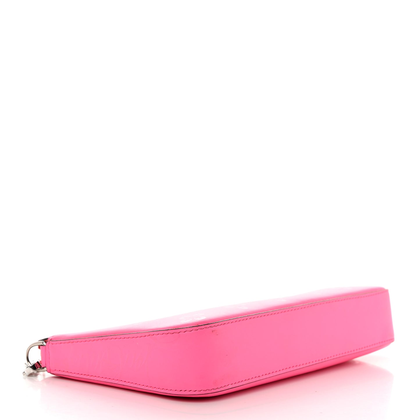 Calfskin Loubila Loubinthesky Chain Clutch Fluo Pink