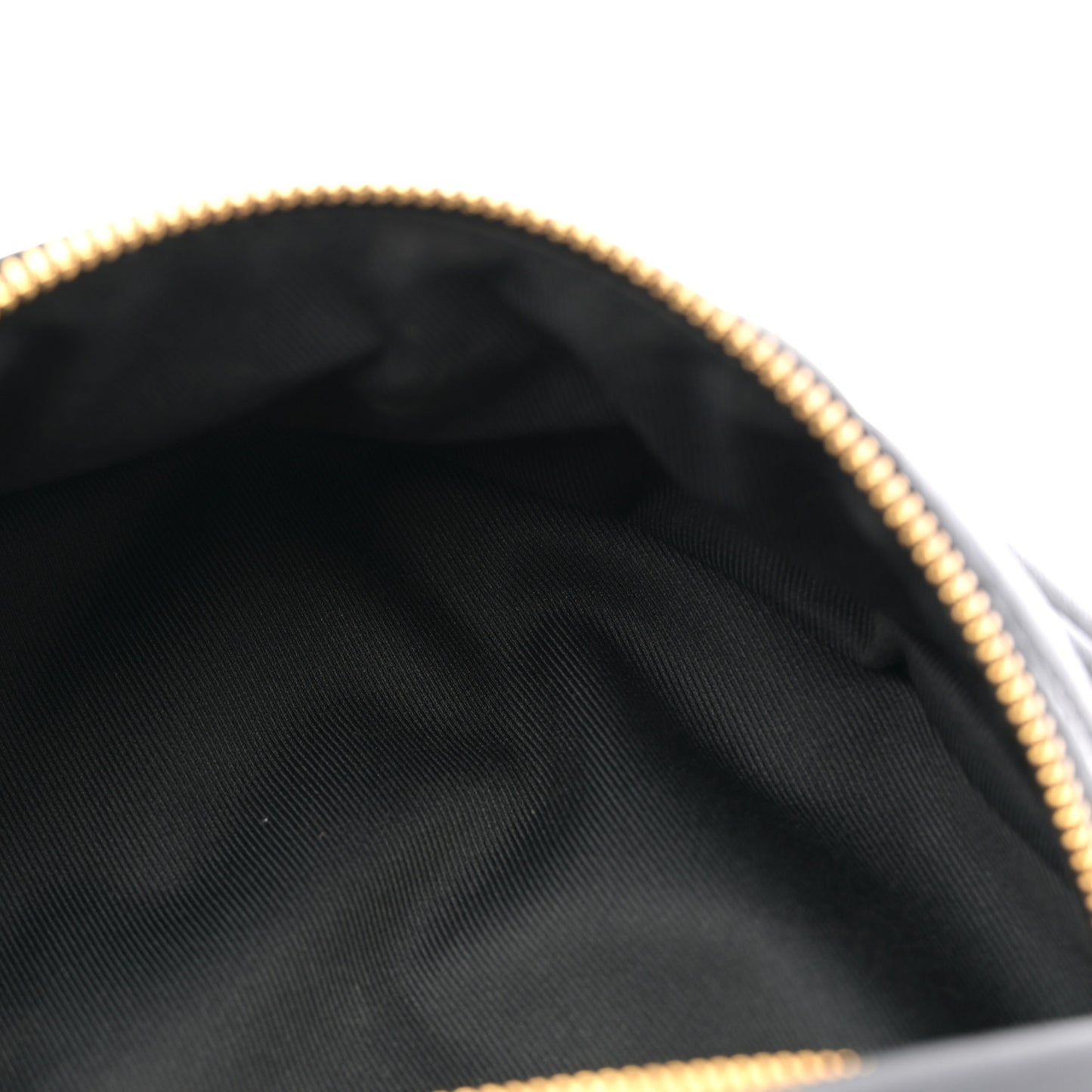 Calfskin Quilted New Wave Bumbag Black