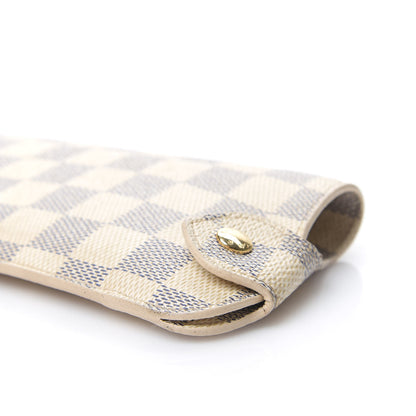 Louis Vuitton Damier Azur Sunglasses Case MM 8 of 9
