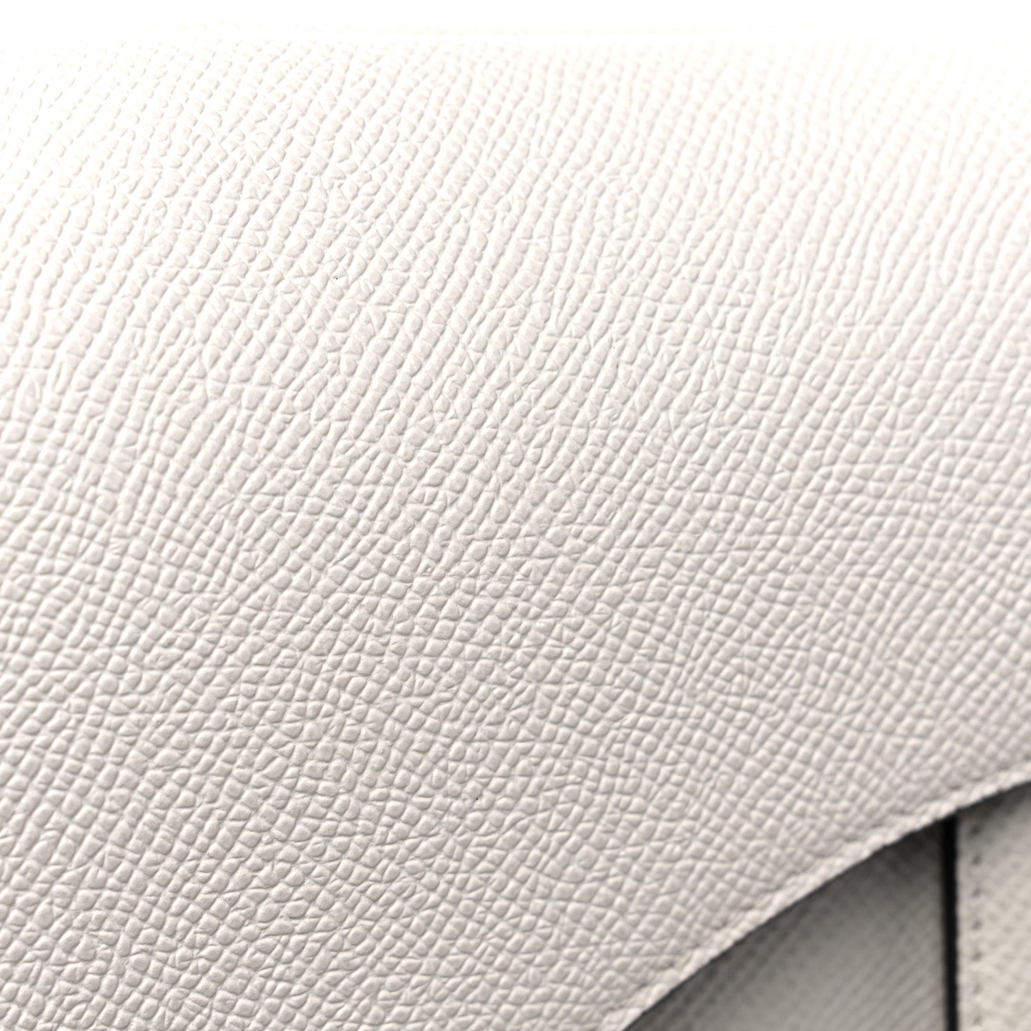 Christian Dior Grained Calfskin Saddle Bag White 12 of 13