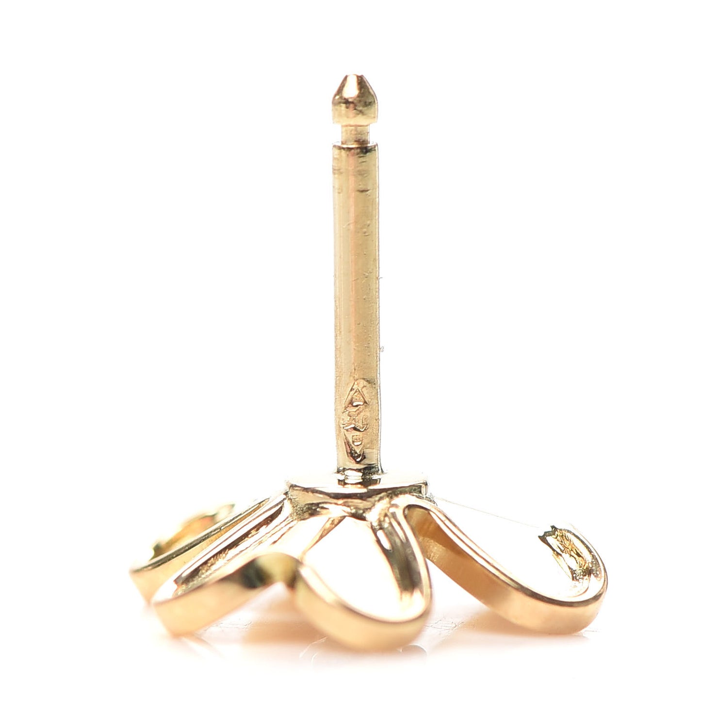 18K Yellow Gold Diamond Mini Frivole Earrings