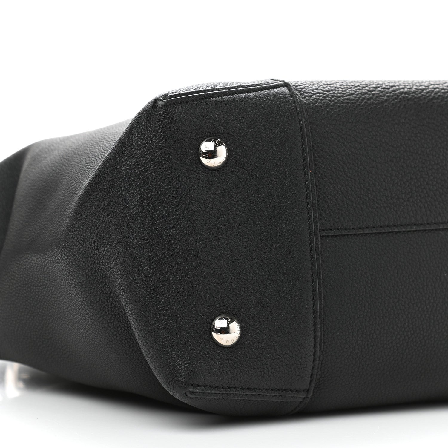 Louis Vuitton Veau Cachemire Soft Lockit MM Black 9 of 12