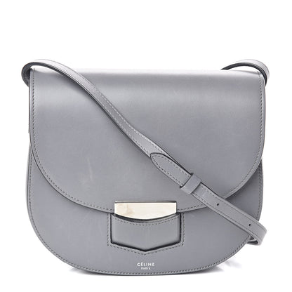 Celine Smooth Calfskin Small Trotteur Storm 1 of 8