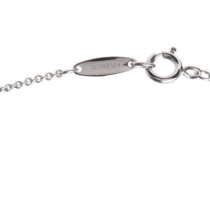 Tiffany Platinum Diamond .27ct Elsa Peretti Diamonds by the Yard Pendant Necklace 7 of 8
