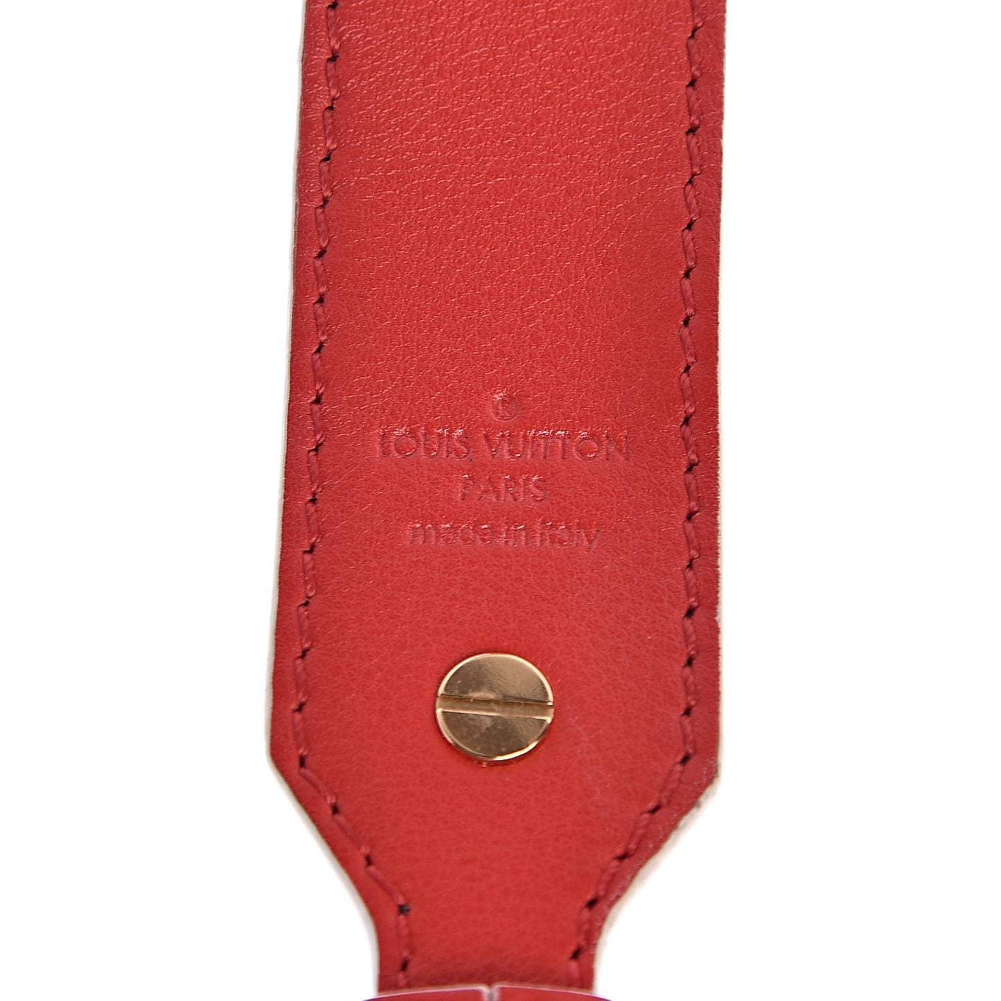 Monogram Bandouliere Shoulder Strap XL Coquelicot