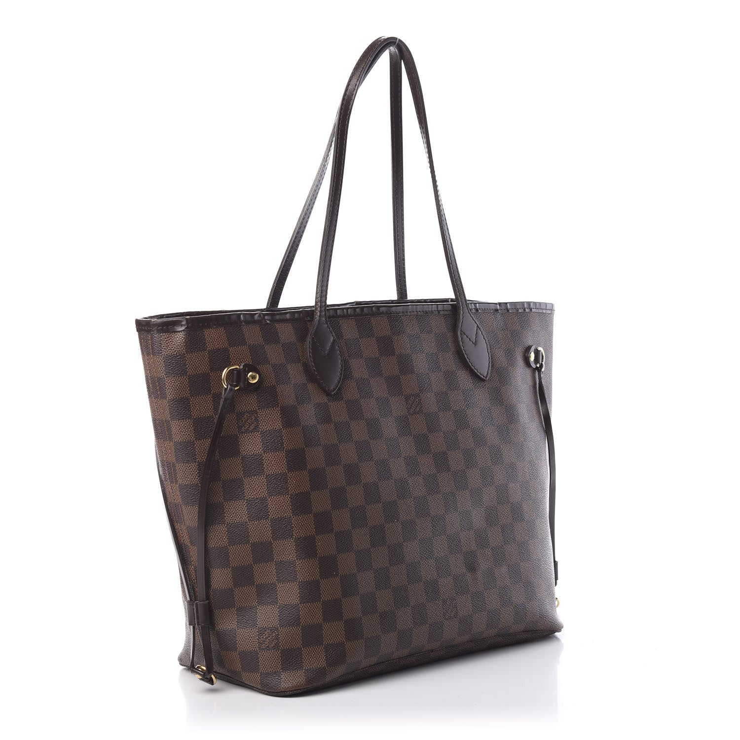 Louis Vuitton Damier Ebene Neverfull MM 2 of 12