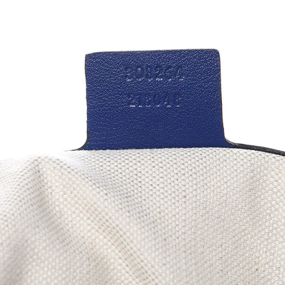 Gucci GG Plus Monogram Large Boston USA Flag Unicef Duffle Blue 7 of 10