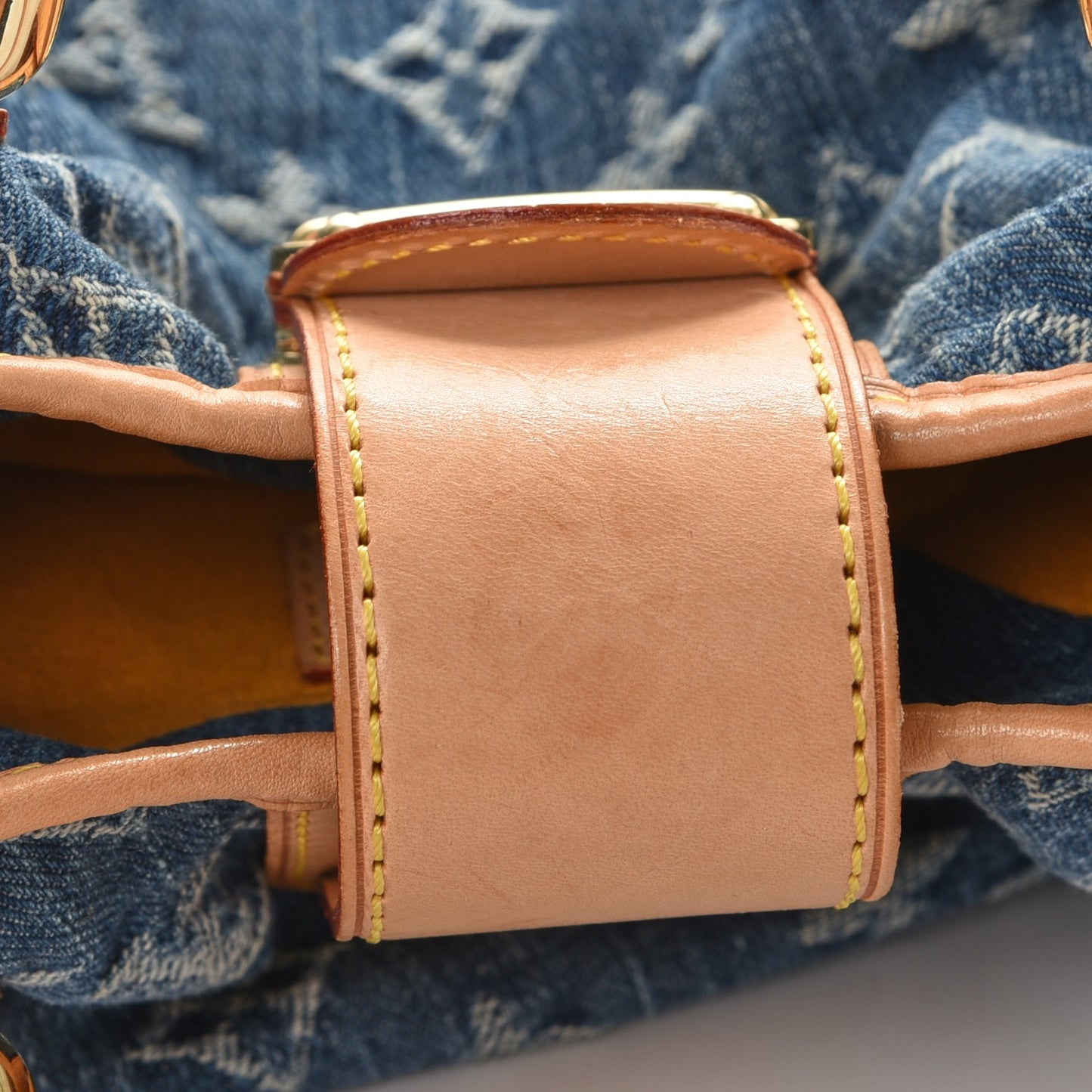 Monogram Denim Pleaty Blue