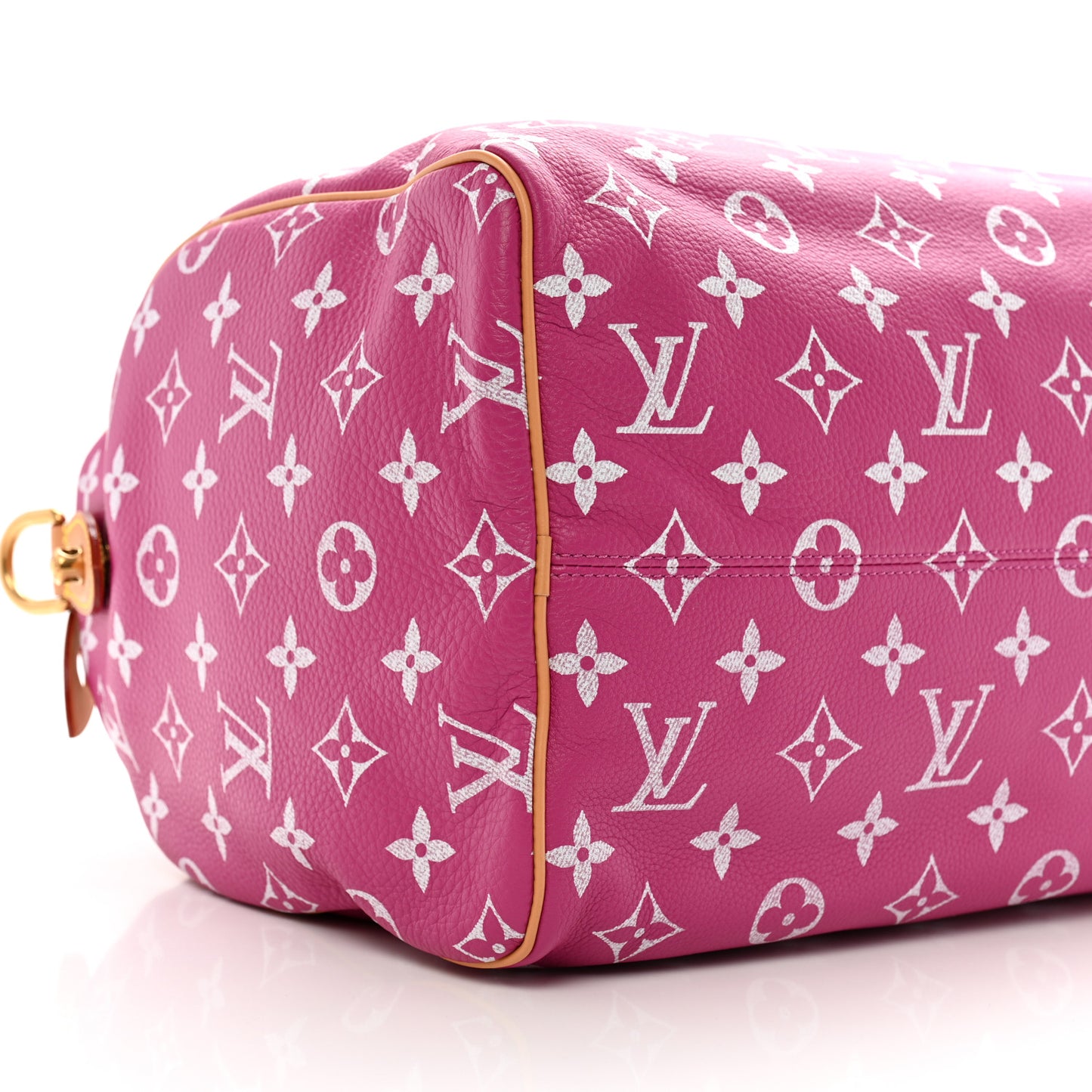 Calfskin Monogram Speedy P9 Bandouliere 40 Agate
