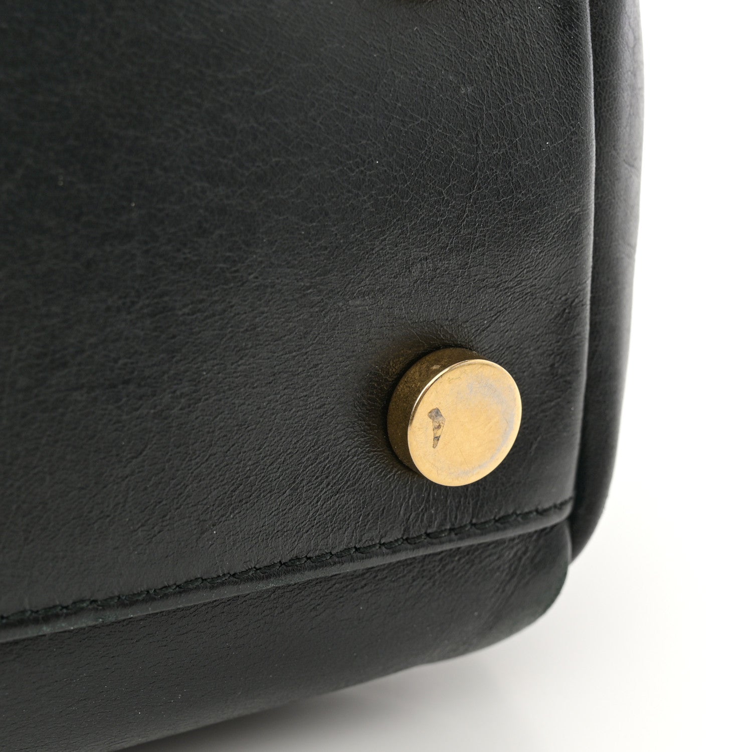 Saint Laurent Calfskin Suede North South Reversible Shopping Tote Black 13 of 16