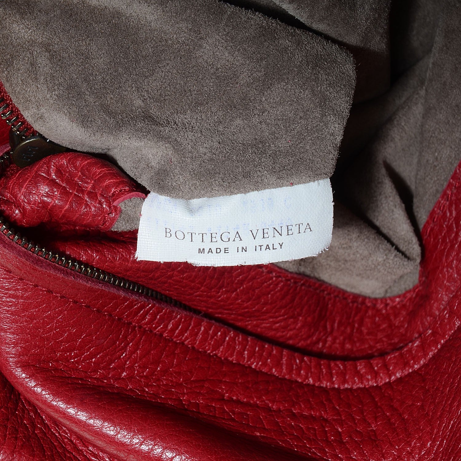 Bottega Veneta Cervo Deerskin Large Hobo Scarlet 7 of 9