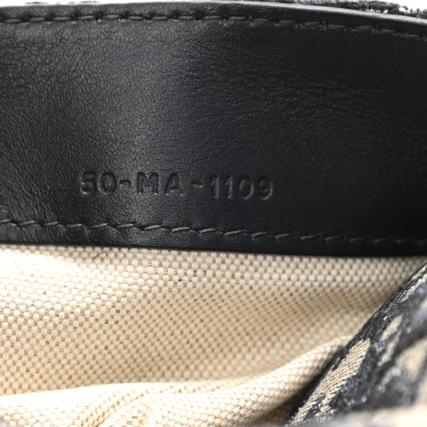 Oblique Saddle Belt Pouch Blue
