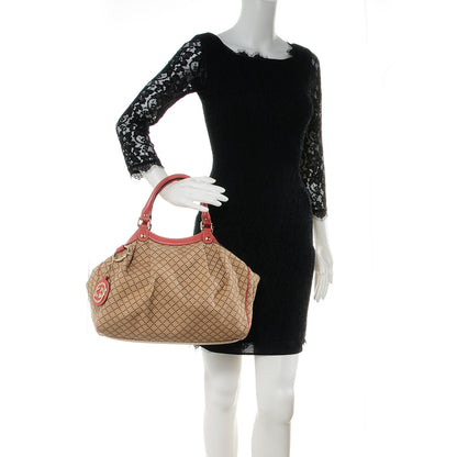 Gucci Diamante Medium Sukey Tote Pink 2 of 7