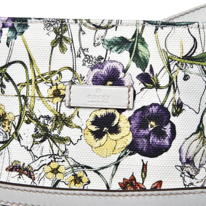 Gucci Canvas Flora Infinity Large Tote White 9 of 9