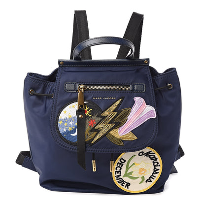 Marc Jacobs Nylon Patchwork Backpack Blue 1 of 10