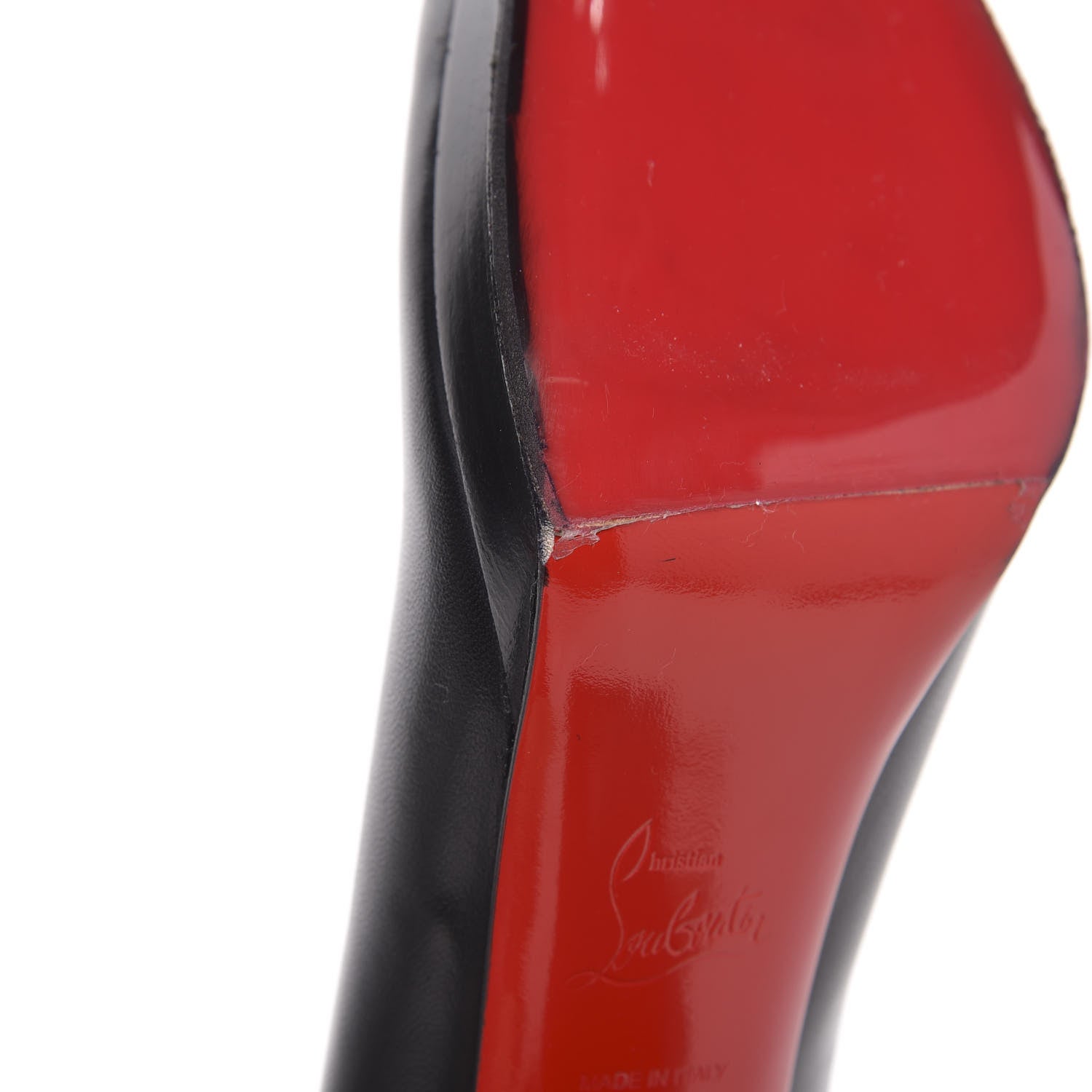 Christian Louboutin Nappa Kabetts 100 Pumps 40.5 Black Lucido 8 of 12