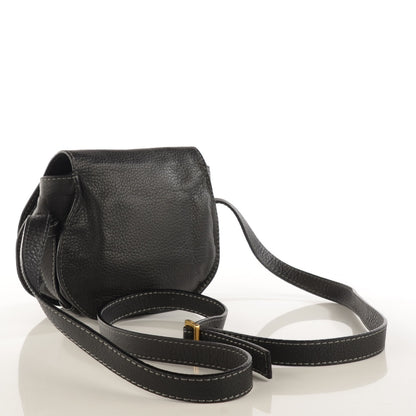 Chloe Calfskin Mini Marcie Round Crossbody Bag Black 3 of 7