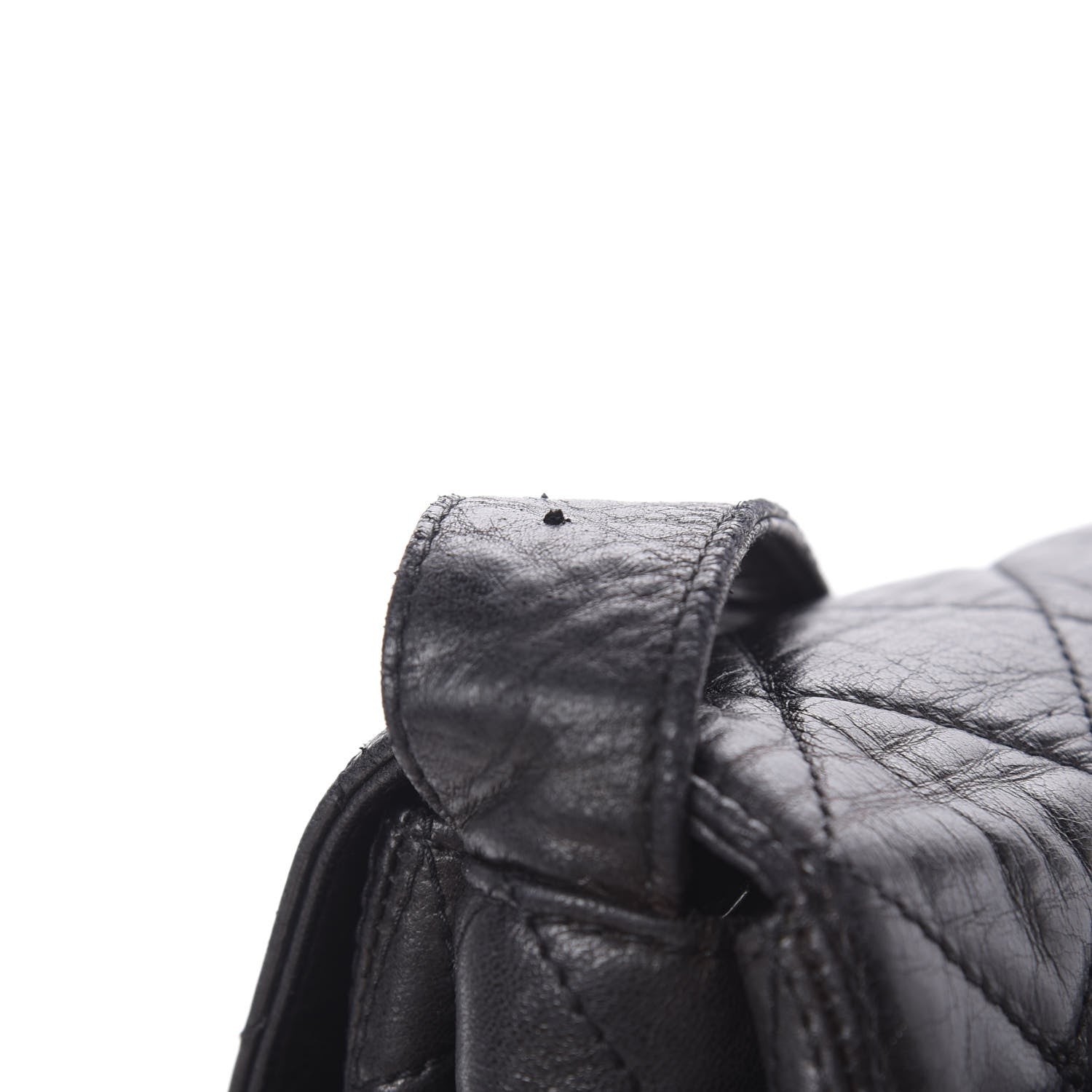 Chanel Lambskin Quilted Flap Shoulder Bag Black 14 of 17