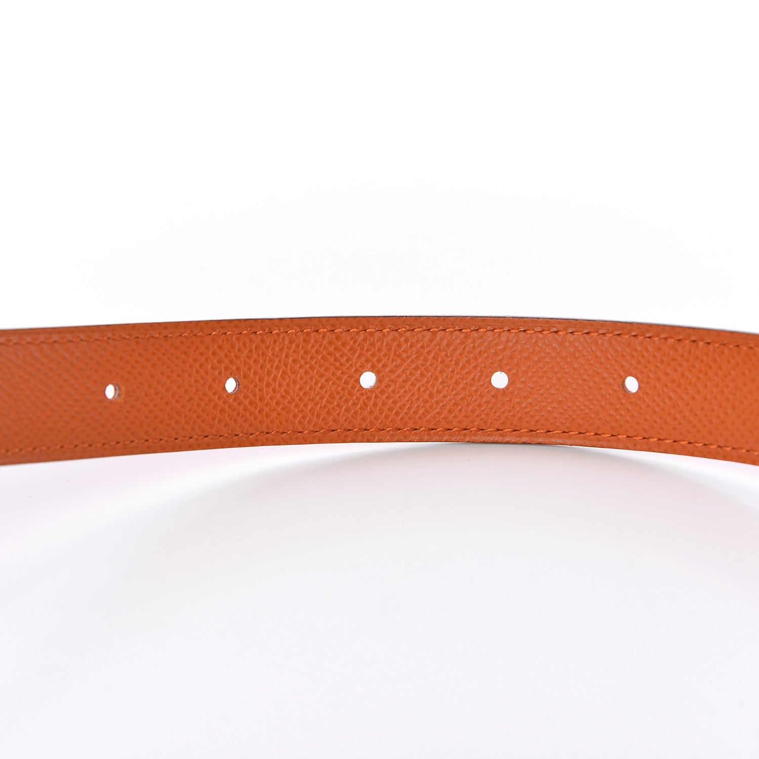 Hermes Swift Epsom 24mm Mini Constance H Belt 90 Capucine Orange 5 of 7
