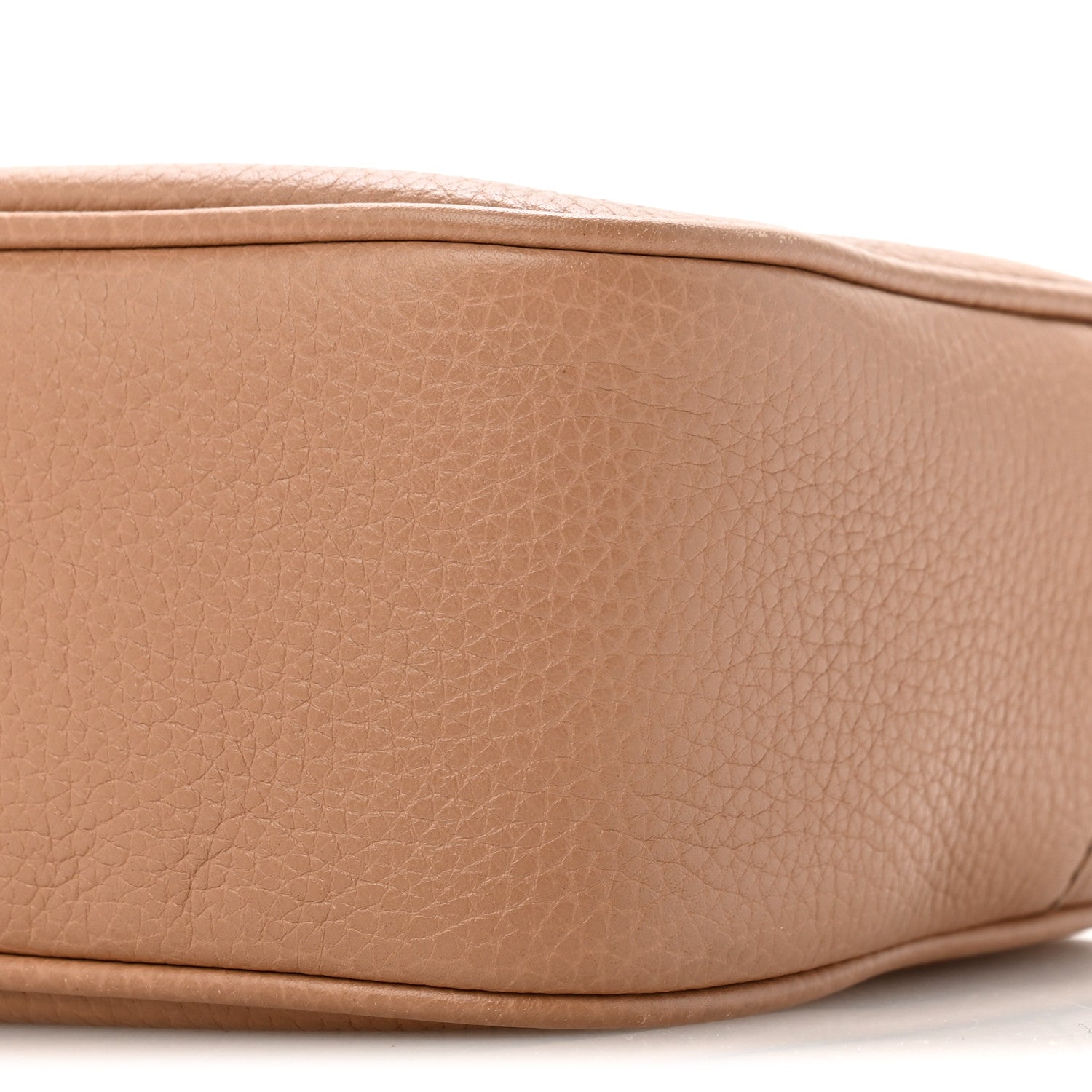 Gucci Pebbled Calfskin Small Soho Disco Bag Camelia 10 of 11