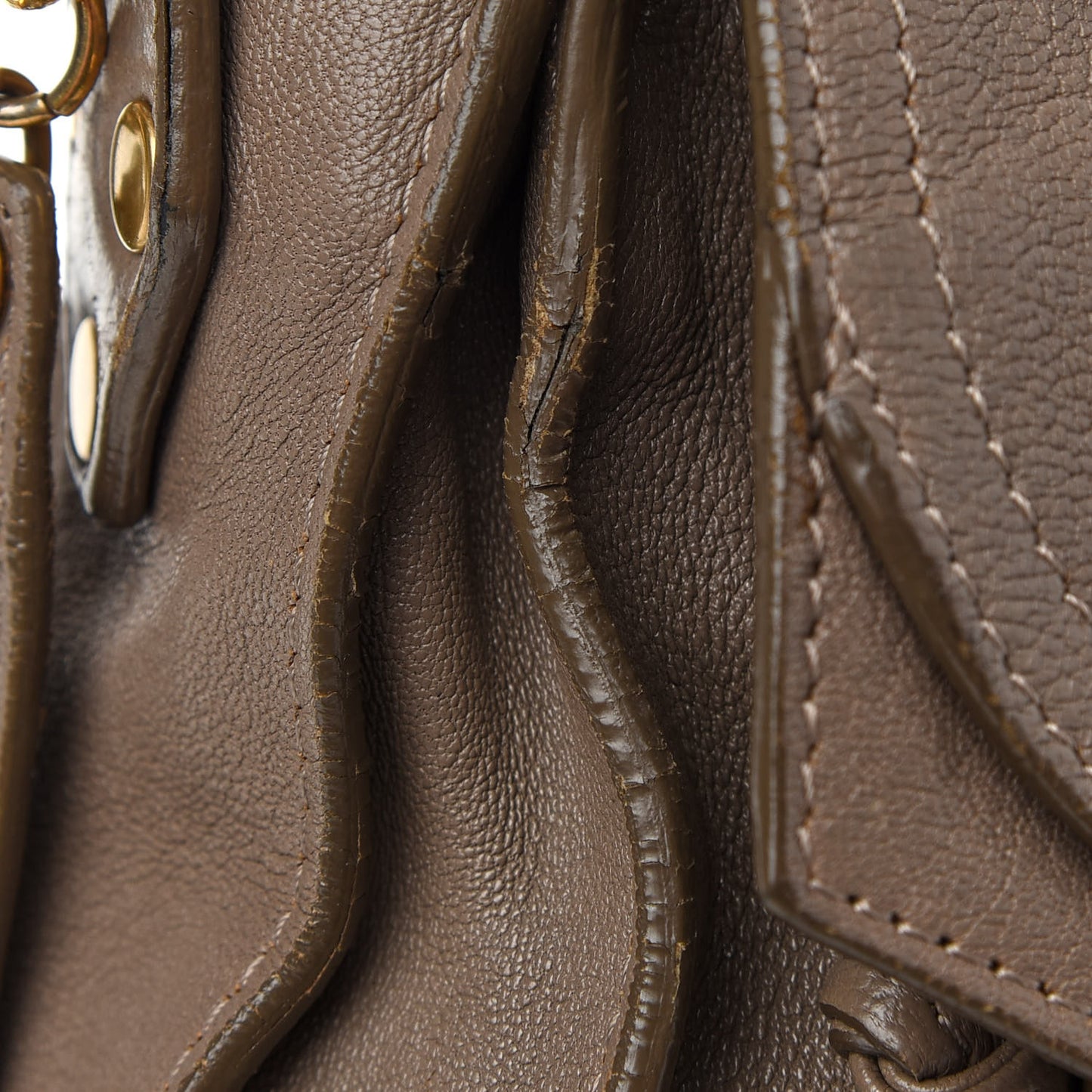 Lambskin Medium PS1 Satchel Smoke