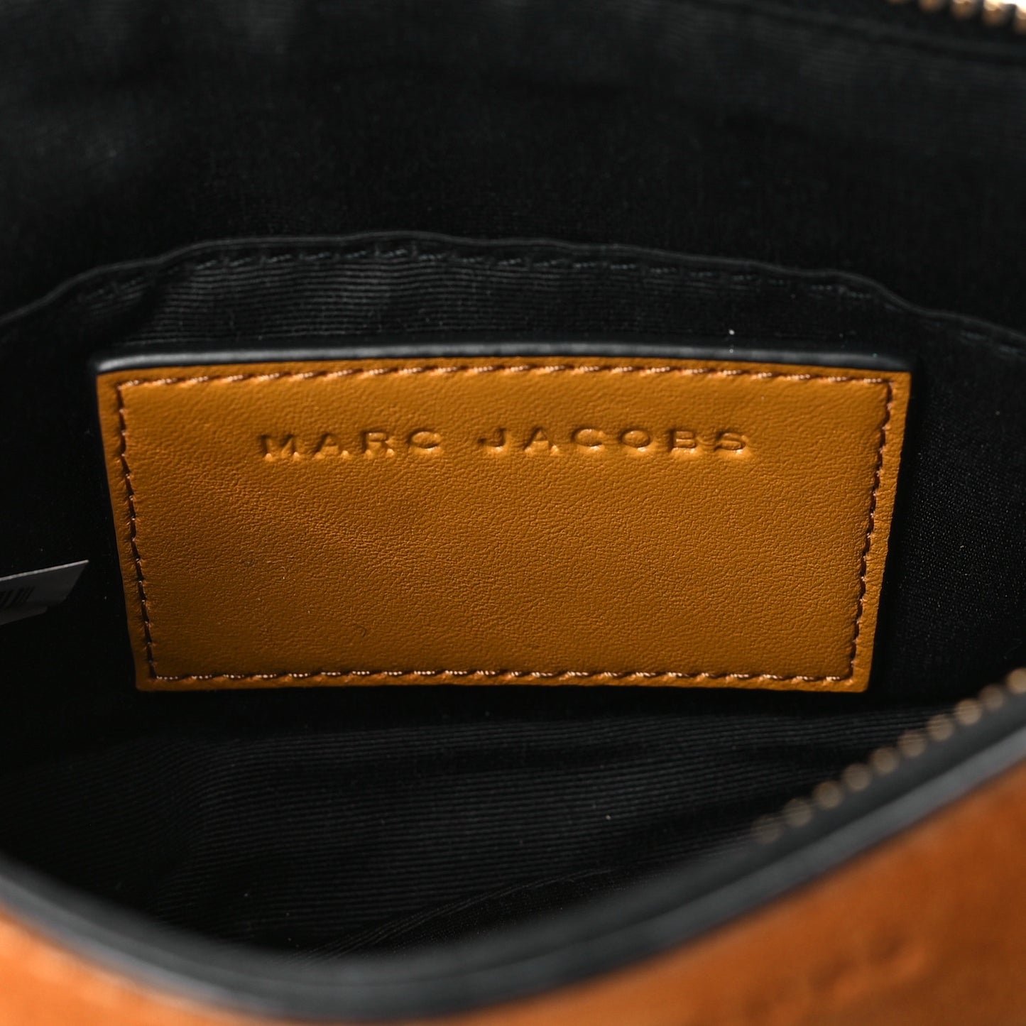 Suede Small Snapshot Camera Bag Mustard