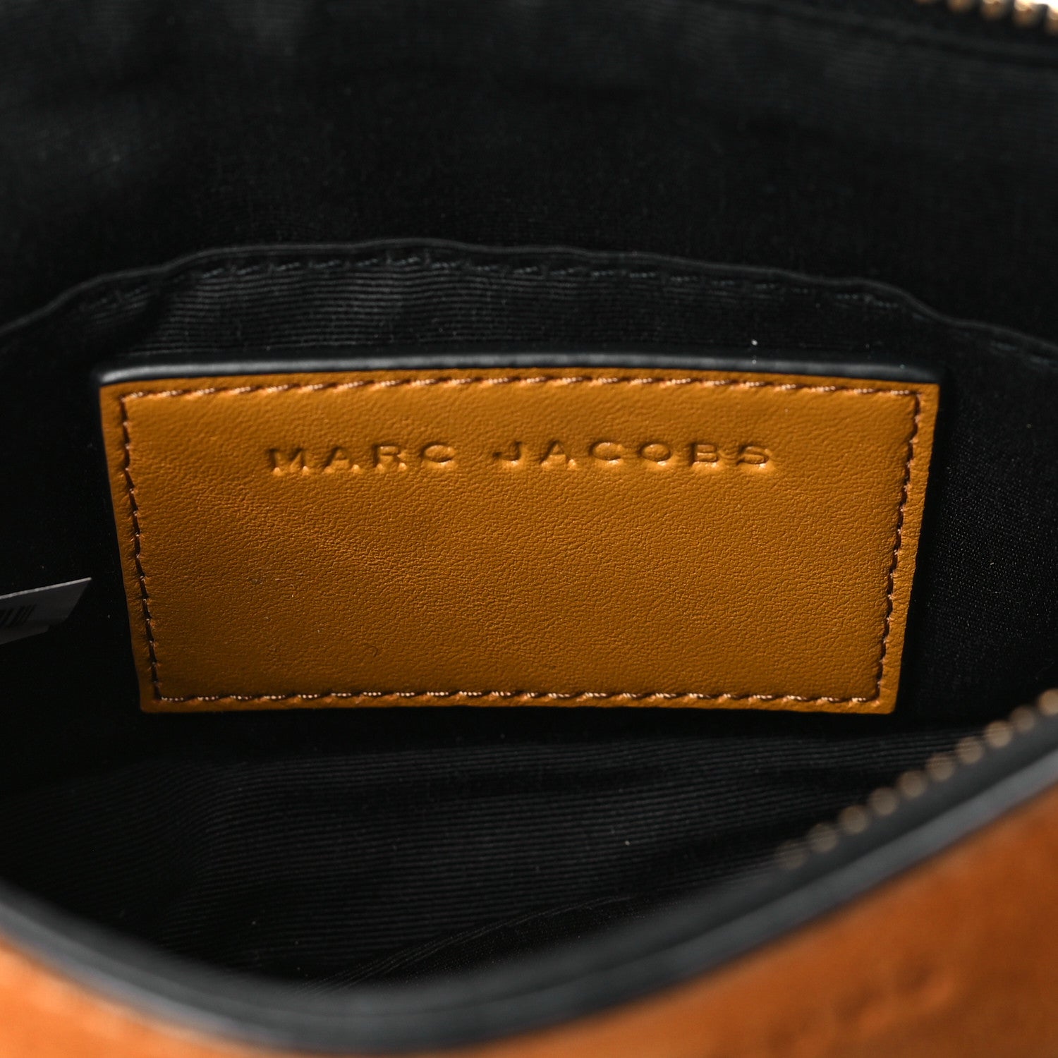 Marc Jacobs Suede Small Snapshot Camera Bag Mustard 7 of 10