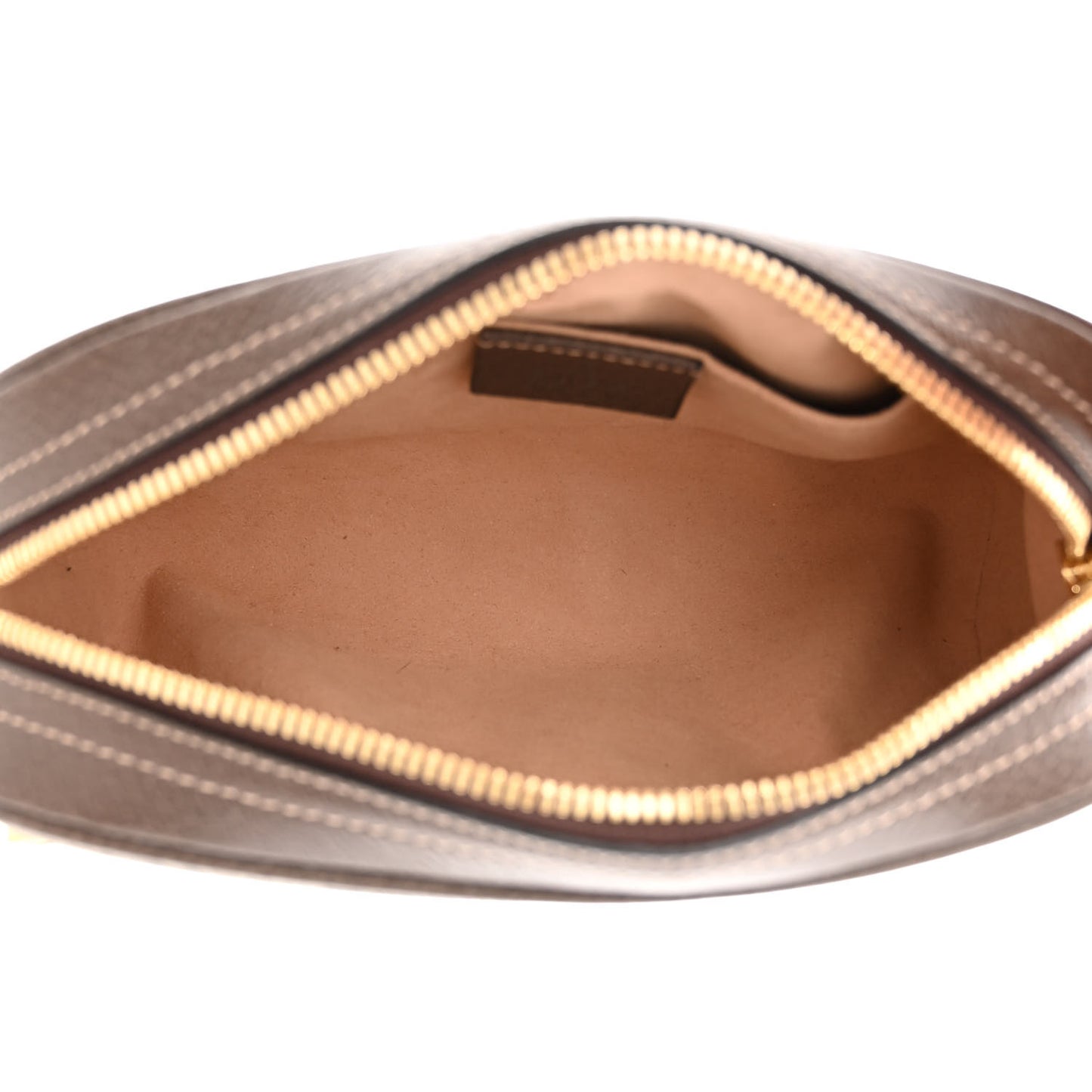 GG Supreme Monogram Web Small Ophidia Belt Bag 85 34 Dark Brown