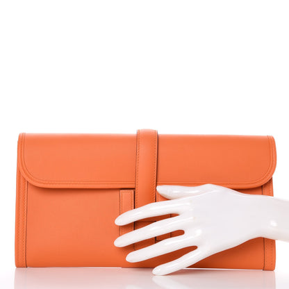 Hermes Swift Jige Elan 29 Clutch Orange 2 of 8