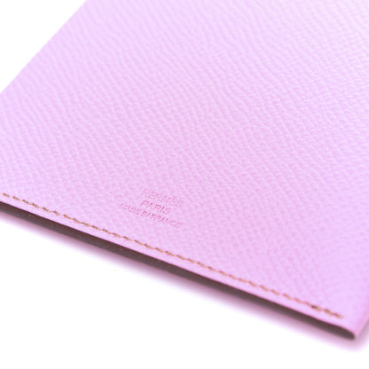 Hermes Epsom Tarmac PM Passport Holder 5P Pink 8 of 9