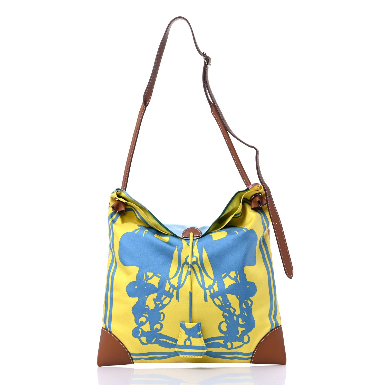 Hermes Silk Swift Brides De Gala Tattoo Silky City 33 Bag Multicolor 3 of 10