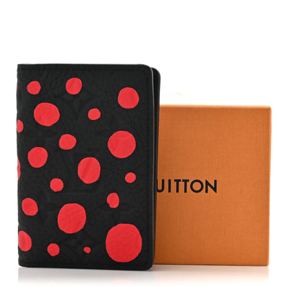 Louis Vuitton LV X YK Empreinte Pocket Organizer Black Red 9 of 9