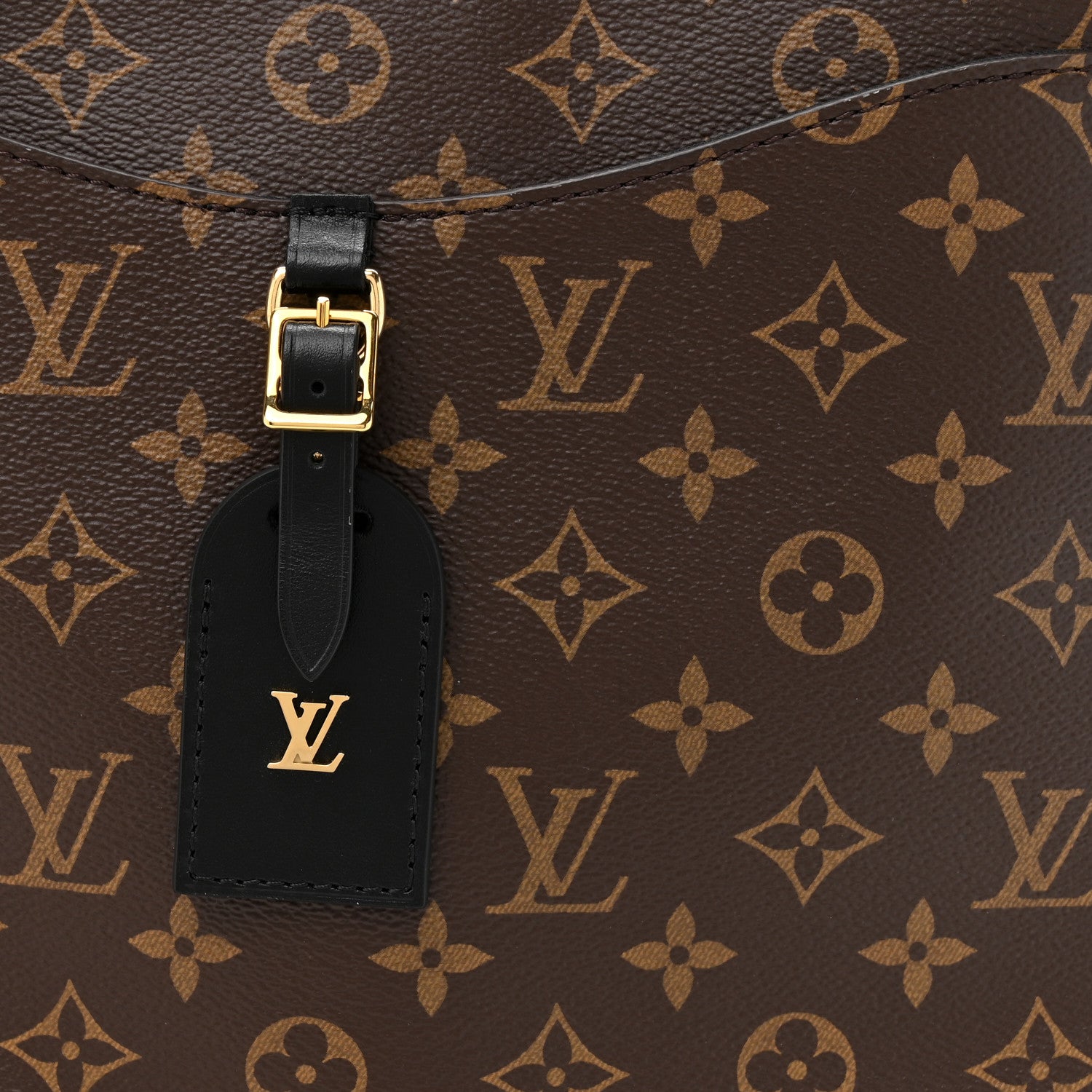 Louis Vuitton Monogram Odeon MM Black 7 of 9