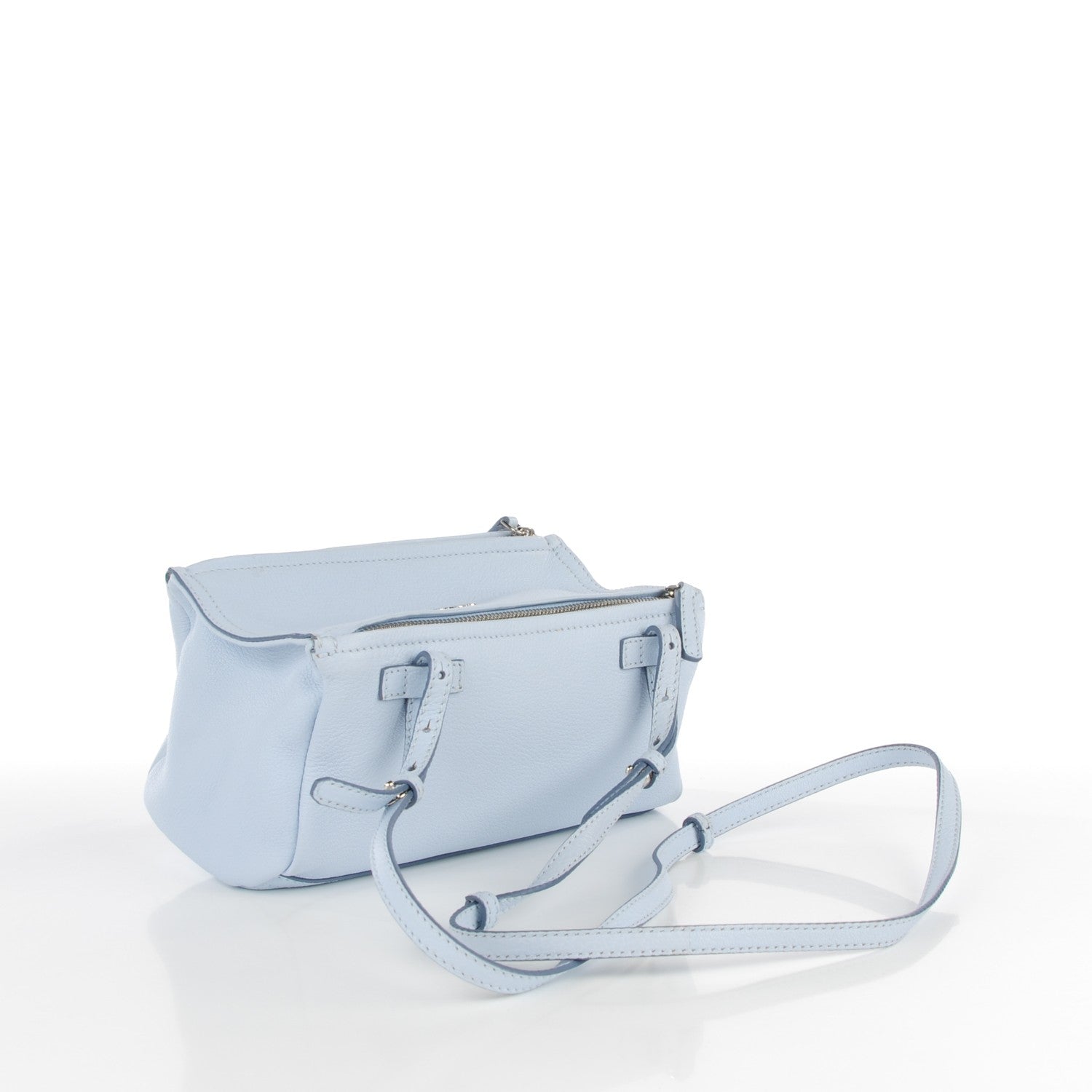 Givenchy Sugar Goatskin Mini Pandora Light Blue 3 of 8