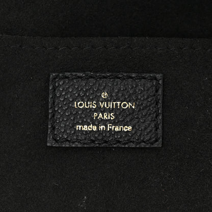 Louis Vuitton Empreinte Monogram Giant Petit Sac Plat Black Beige 6 of 13