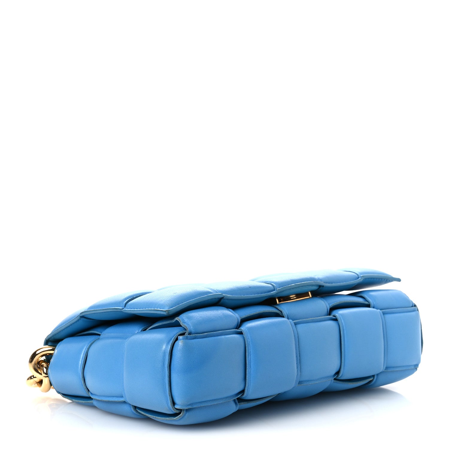 Bottega Veneta Lambskin Maxi Intrecciato Padded Chain Cassette