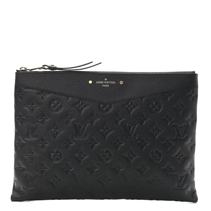 Louis Vuitton Empreinte Daily Pouch Black 1 of 6